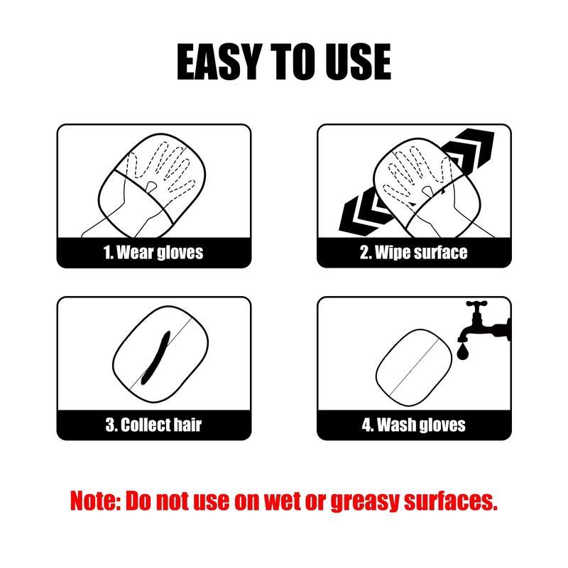 Pet Static Hair Removal Gloves For Cats And Dogs, Suitable For Carpets, Sofas, Clothing And Furniture