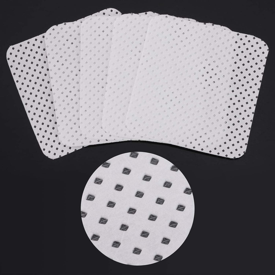 1000Pcs Nail Wipes Lint Free Gel Nail Polish Removers Cotton Pads Eyelash Extension Glue Cleaning Wipes