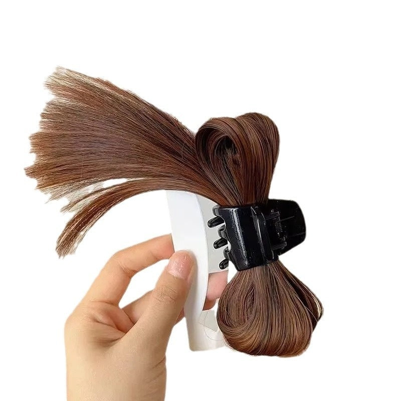 Fountain High Ponytail Grip Clip – Volumizing Hair Accessory for Women | Korean Style Irregular Hair Clip for High Ponytails