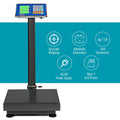 660Lbs Weight Platform Scale Digital Floor Folding Scale Postal Shipping Mailing