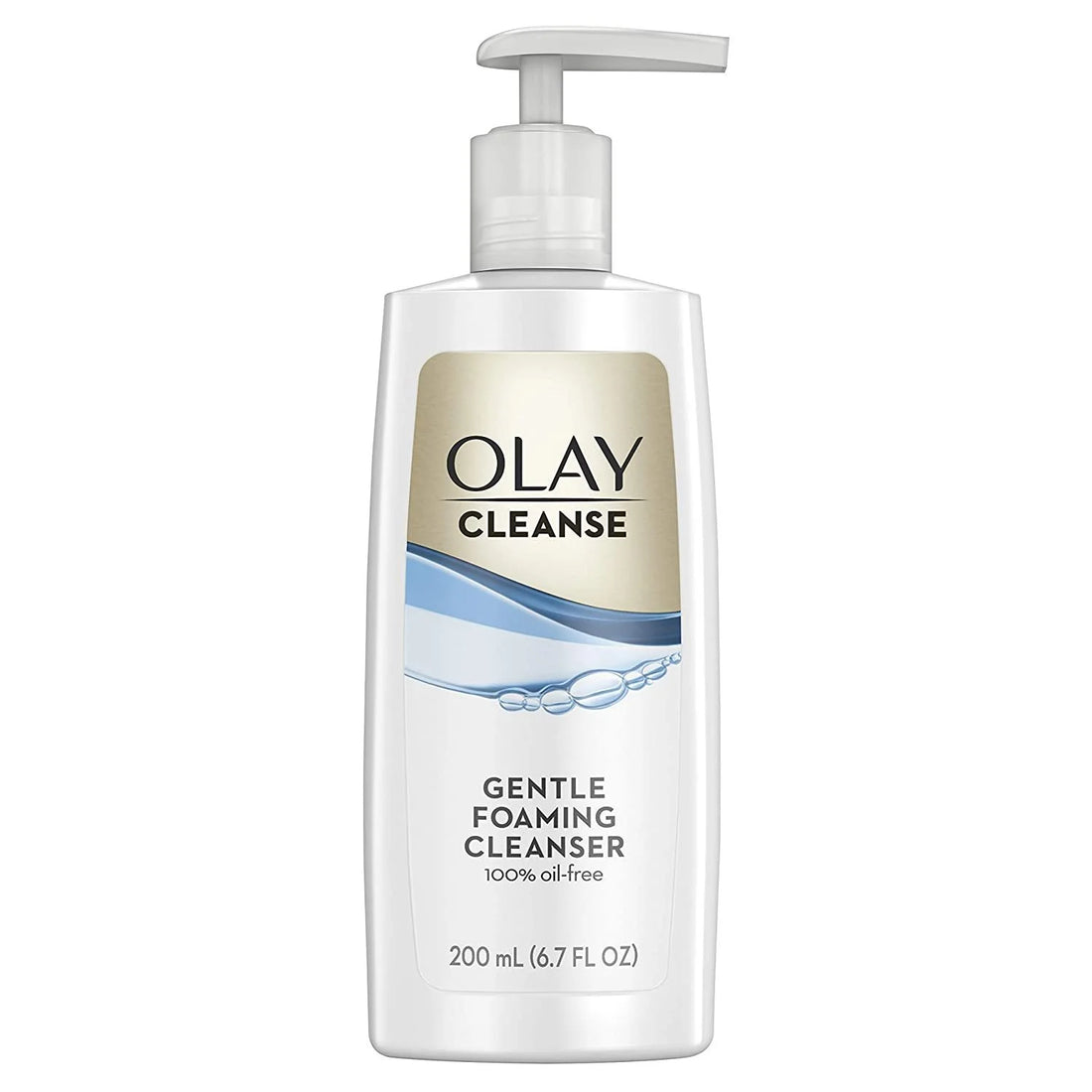 Cleanse Gentle Clean Foaming Cleanser 100% Fragrance Free and Oil Free for Sensitive Skin 6.78 Oz