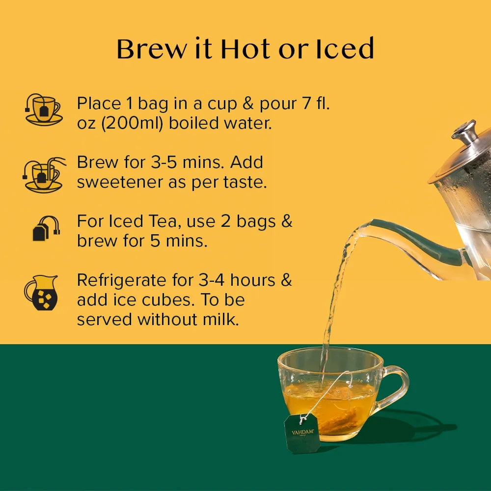 , Organic Turmeric Tea Variety Pack, 20 Count, Assorted Herbal Tea Sampler