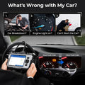 AD500 OBD2 Scanner Car Code Reader Scan Tool, Engine ABS SRS Transmission Diagnostics Tool, Oil/Throttle/Sas/Tpms/Bms/Epb Reset Car Scanner, Free Upgrade for DIY