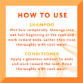 Shampoo & Conditioner with Shea Butter for Natural Hair, 13.5 Fl Oz (Pack of 2)