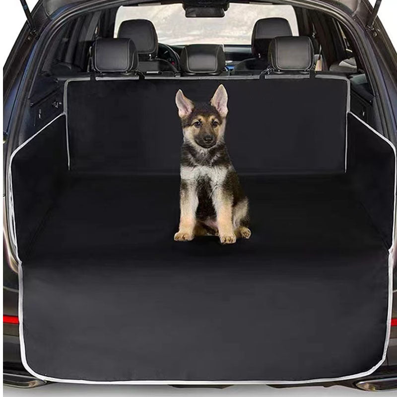 Dog Car Mat – Waterproof Pet Seat Cover for Rear Seat or Trunk, Non-Slip Travel Protector for Cars & SUVs