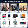 200W Car Power Inverter 12V DC to 110V AC Car Converter with 20W USB-C & 18W USB-QC Ports Car Laptop Charger, Car Adapter for Plug Outlet for Laptop Vehicles Camping Road Trip
