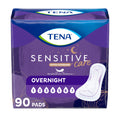 Sensitive Care Extra Coverage Overnight Incontinence Pads for Women, 90 Count