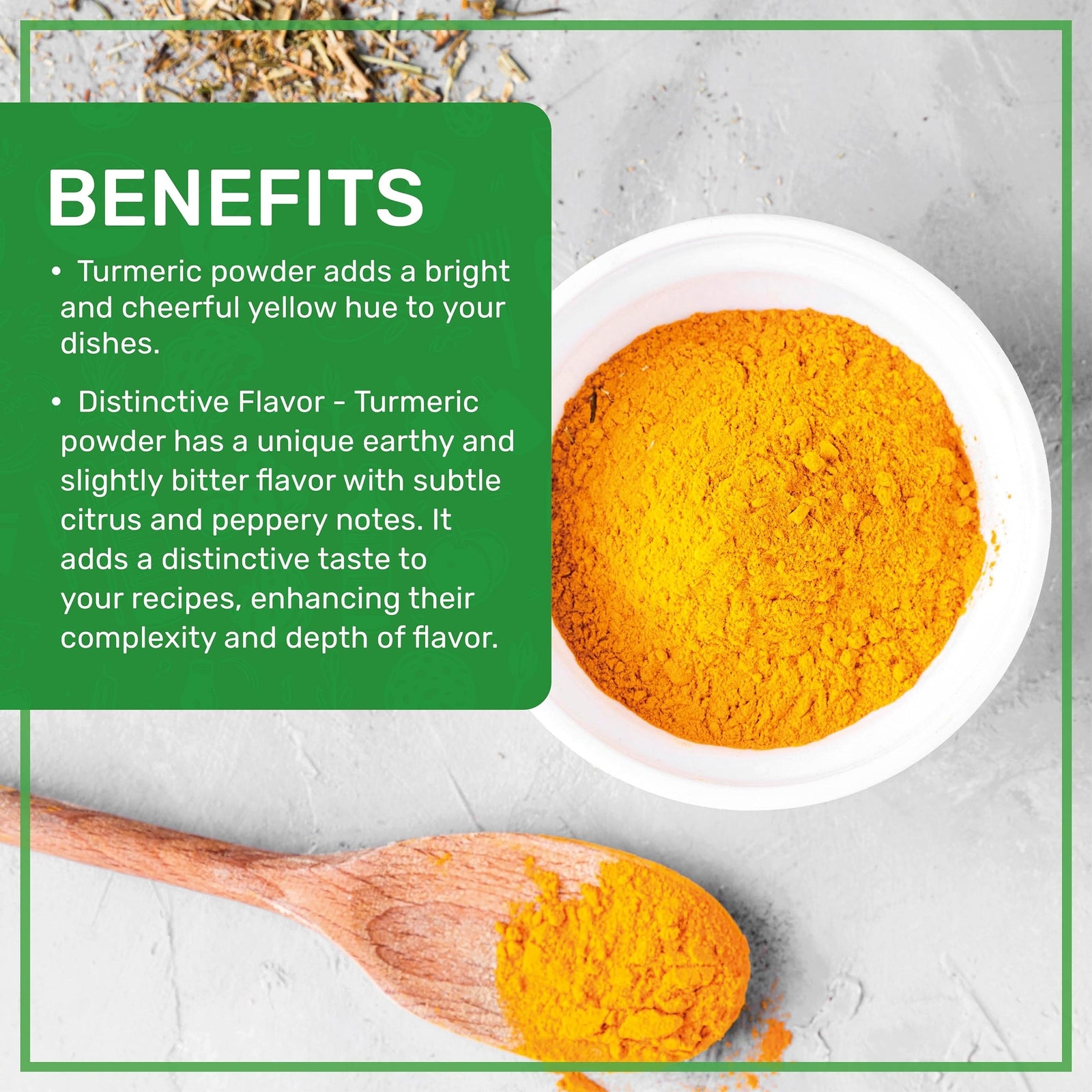 Organic Turmeric Powder by - 100% Raw with Curcumin - Lab Tested & Reports Av...
