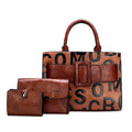 3-Piece Set Ladies Handbag Luxury Brand Pu Leather Handbags Fashion Shoulder Crossbody Bags for Women 2023 New Tote Bag Bolsos