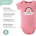 Newborn Layette Gift Set for Baby Girls, 23 Essential Pieces, Pink Rainbow Safari Animals, 0-3 Months