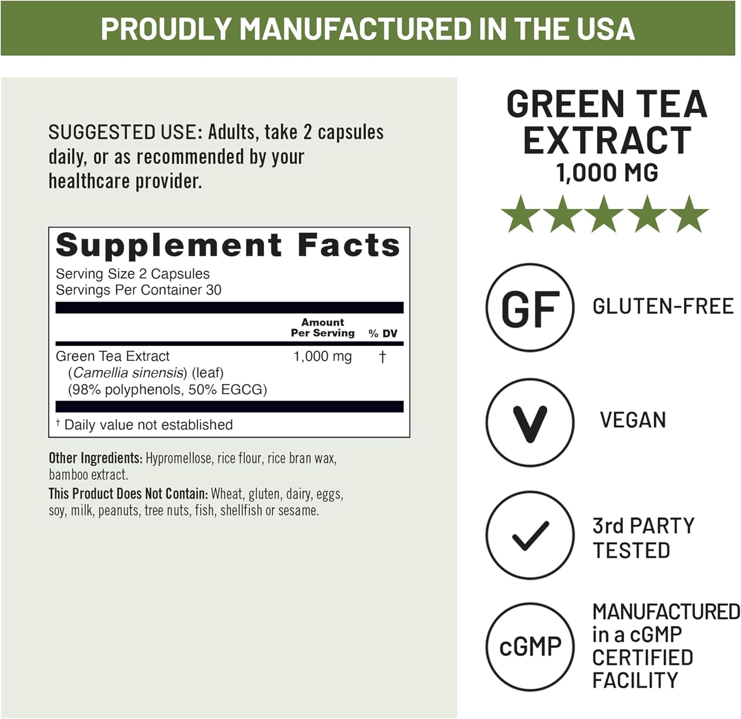 [1] Garcinia Cambogia - 60% HCA - Vegan, Non-Gmo - 90 Capsules[1-3 Month Supply] + (Pack of 3) Green Tea Extract 1000 Mg - Vegan, Non-Gmo - 60 Capsules[30-Day Supply]