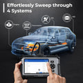 AD500 OBD2 Scanner Car Code Reader Scan Tool, Engine ABS SRS Transmission Diagnostics Tool, Oil/Throttle/Sas/Tpms/Bms/Epb Reset Car Scanner, Free Upgrade for DIY