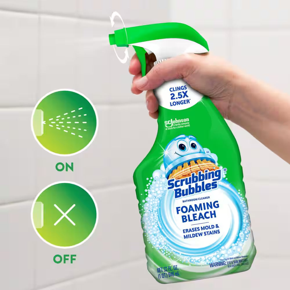 32 Fl. Oz. Foaming Bleach Bathroom Cleaner (4-Pack)